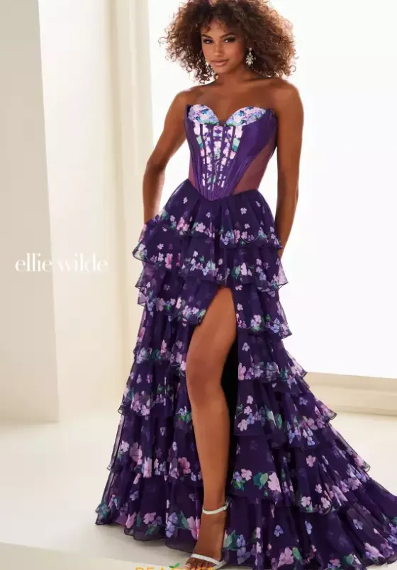 Sweet Sixteen|Plus Sized Dresses^Ellie Wilde EW37001