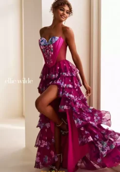 Sweet Sixteen|Plus Sized Dresses^Ellie Wilde EW37001