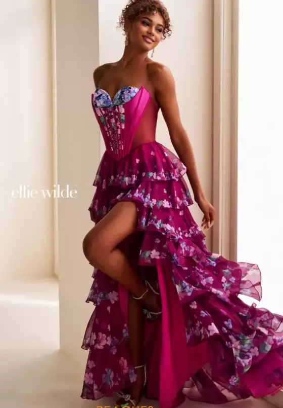 Sweet Sixteen|Plus Sized Dresses^Ellie Wilde EW37001