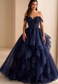 Long Dresses|Plus Sized Dresses^Ellie Wilde EW35084