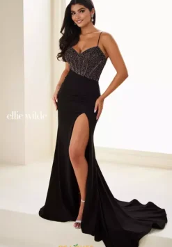Fitted|Plus Size^Ellie Wilde EW37106