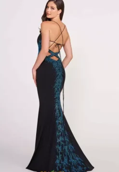 Fitted|Long Dresses^Ellie Wilde EW34075