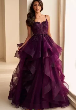 Long Dresses|Plus Sized Dresses^Ellie Wilde EW36225