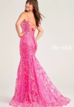 Fitted|Plus Size^Ellie Wilde EW35013 Midnight