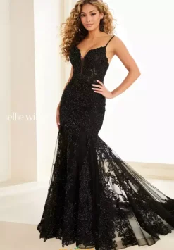 Long Dresses|Plus Sized Dresses^Ellie Wilde EW37209