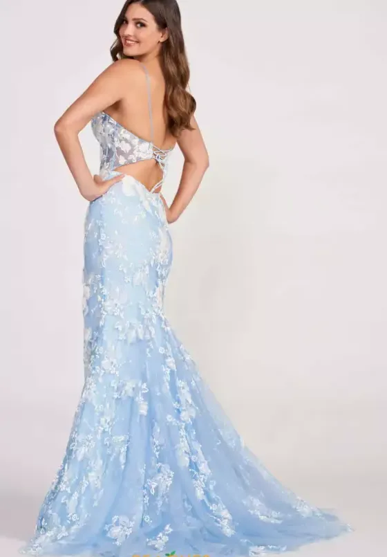 Fitted|Long Dresses^Ellie Wilde EW34068