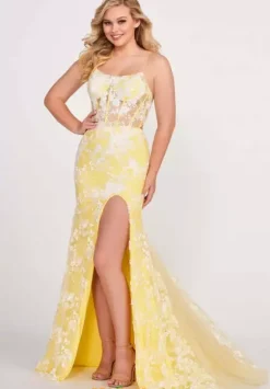 Fitted|Long Dresses^Ellie Wilde EW34068