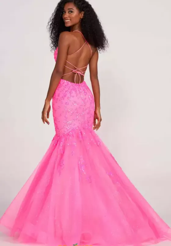 Mermaid|Long Dresses^Ellie Wilde EW34011 Orange