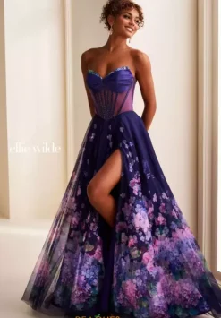 Long Dresses|Plus Sized Dresses^Ellie Wilde EW37003