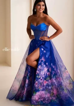 Long Dresses|Plus Sized Dresses^Ellie Wilde EW37003