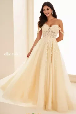 Ball Gowns|A Line^Ellie Wilde EW35101