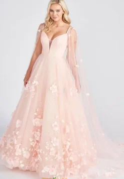 Long Dresses|Sweet Sixteen^Ellie Wilde EW122200 Blush/Champagne