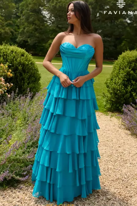 Long Dresses^Faviana 11436