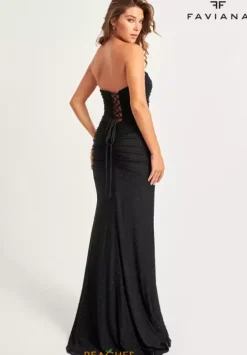 Fitted|Long Dresses^Faviana 11040