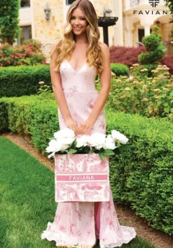 Fitted|Long Dresses^Faviana 11221