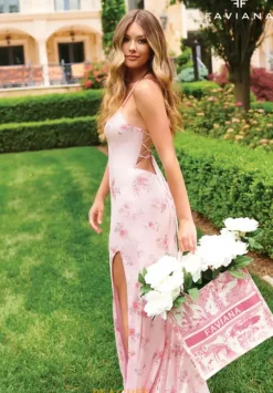 Fitted|Long Dresses^Faviana 11221