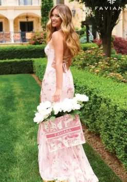 Fitted|Long Dresses^Faviana 11221