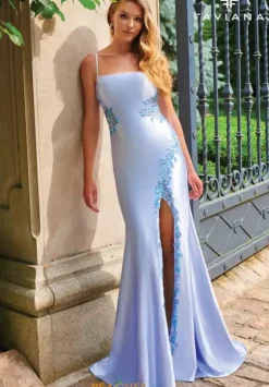 Fitted|Long Dresses^Faviana 11205