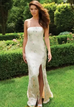 Fitted|Long Dresses^Faviana 11222