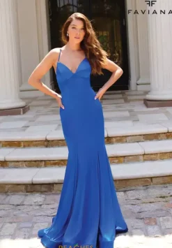 Fitted|Long Dresses^Faviana 11226