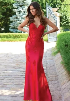 Fitted|Long Dresses^Faviana 11245