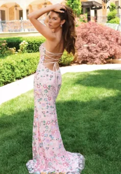 Fitted|Long Dresses^Faviana 11262