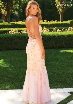 Fitted|Long Dresses^Faviana 11250