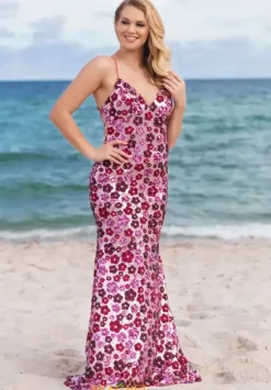 Fitted|Long Dresses^Faviana 11000