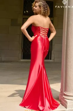 Fitted|Long Dresses^Faviana 11434