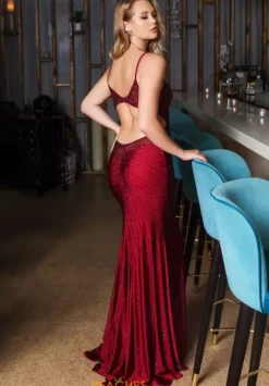 Fitted|Long Dresses^Faviana 11022