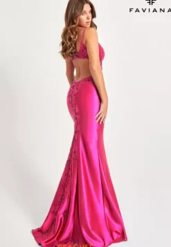 Fitted|Long Dresses^Faviana 11007