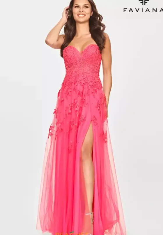 Long Dresses|Plus Sized Dresses^Faviana S10814