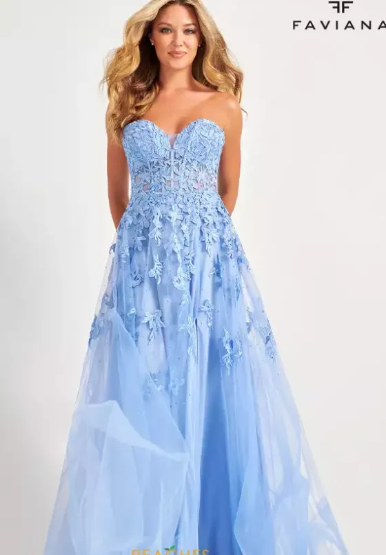 Long Dresses|Plus Sized Dresses^Faviana S10814