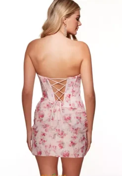 Bat Mitzvah|8Th Grade Dance^Alyce Fitted Strapless Short Dress 30031