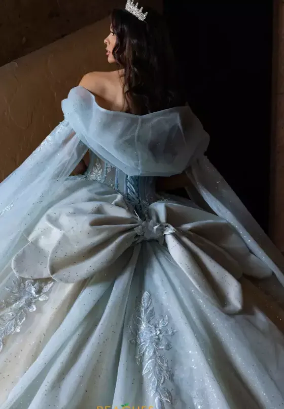 Sweet Sixteen^Rachel Allan Quince Hood/Streamers Only. Dress Not Included.