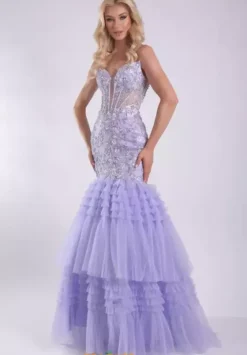 Long Dresses|Plus Sized Dresses^Jasz Couture 7939 Lilac