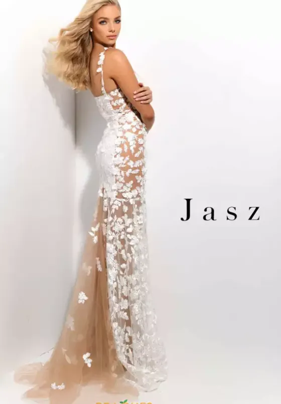 Sexy|Mermaid^Jasz Couture 7351 White/Nude