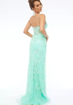 Long Dresses|Plus Sized Dresses^Jasz Couture 7690 Mint