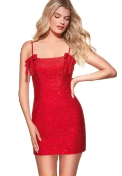 Bat Mitzvah|8Th Grade Dance^Alyce Jersey Open Back Scoop Neckline Dress 40135