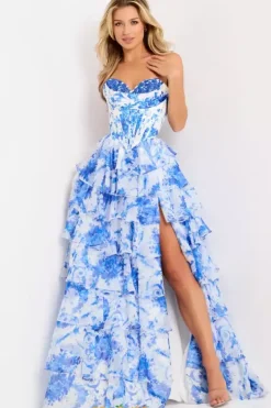 Long Dresses|Plus Sized Dresses^Jovani 47029