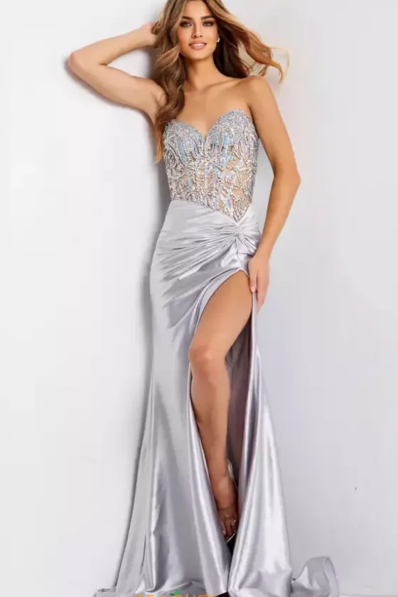 Long Dresses|Plus Sized Dresses^Jovani 43417