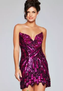 Plus Size Homecoming Dresses|Short Homecoming Dresses^Jovani Short 40812