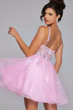 Bat Mitzvah|8Th Grade Dance^Jovani Short 40501 Pink