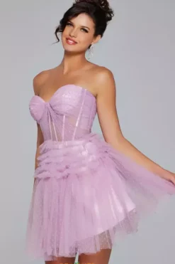 Bat Mitzvah|8Th Grade Dance^Jovani Short 40467