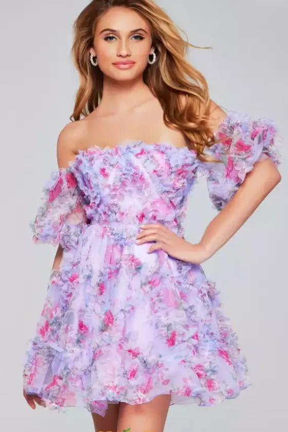 Bat Mitzvah|8Th Grade Dance^Jovani Short 40330 Lilac