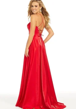 A Line|Plus Size^Just Peachy 41009 Red