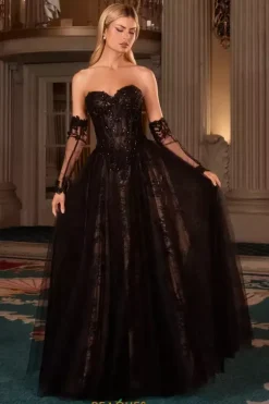 Plus Sized Dresses|Long Dresses^Ladivine by Cinderella La Divine by Cinderella CD717