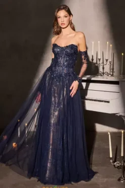 Plus Sized Dresses|Long Dresses^Ladivine by Cinderella La Divine by Cinderella CD717