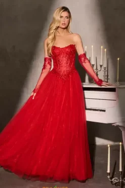 Plus Sized Dresses|Long Dresses^Ladivine by Cinderella La Divine by Cinderella CD717