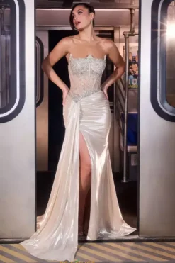 Fitted|Long Dresses^Ladivine by Cinderella La Divine by Cinderella CD692